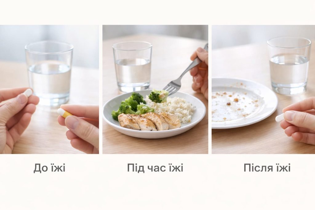 прийом ліків До, під час чи після їжі: розшифровка інструкцій