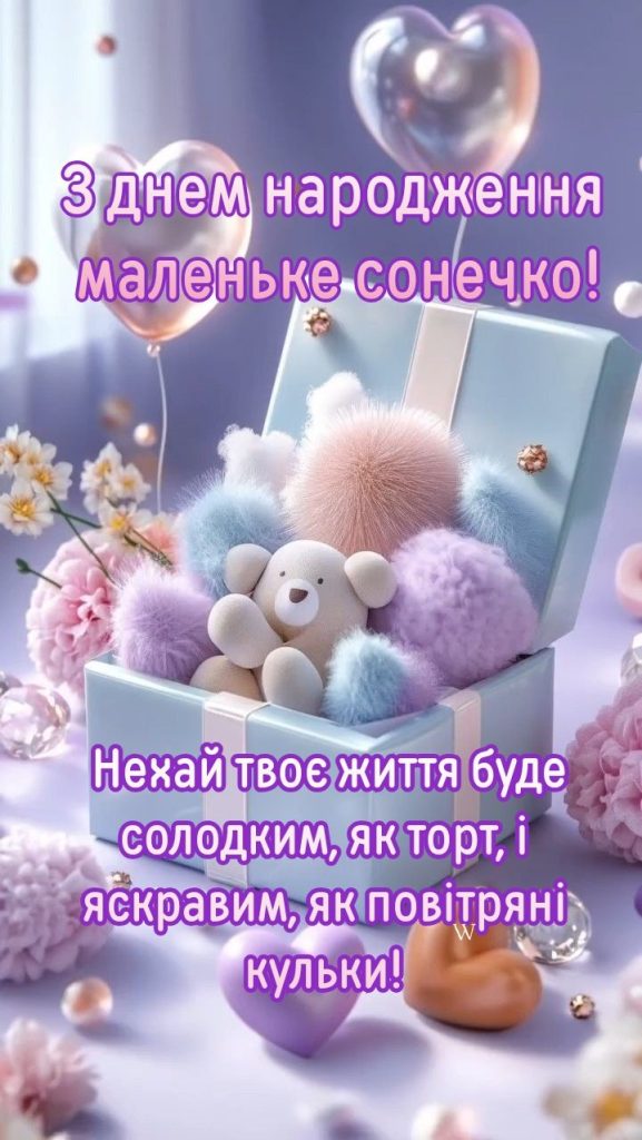 Прикольні привітання з Днем народження похресниці