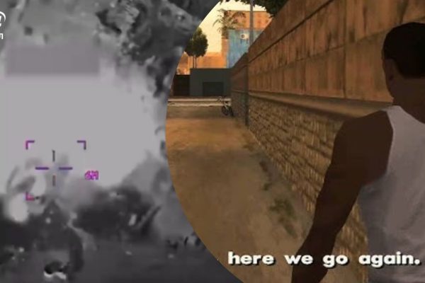 Wasted опублікував нарізку ударів по Ірану з мемами із GTA