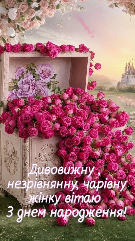 Привітання з Днем народження хресній мамі своїми словами до сліз