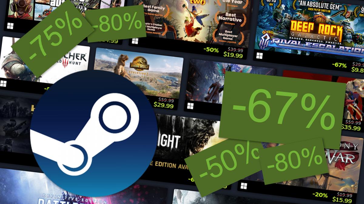 У Steam стартував новий розпродаж – на деякі ігри знижки сягають 95%