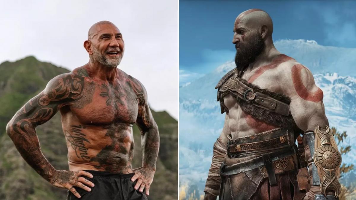 Дейв Батіста став новим Кратосом у серіалі God of War від Amazon