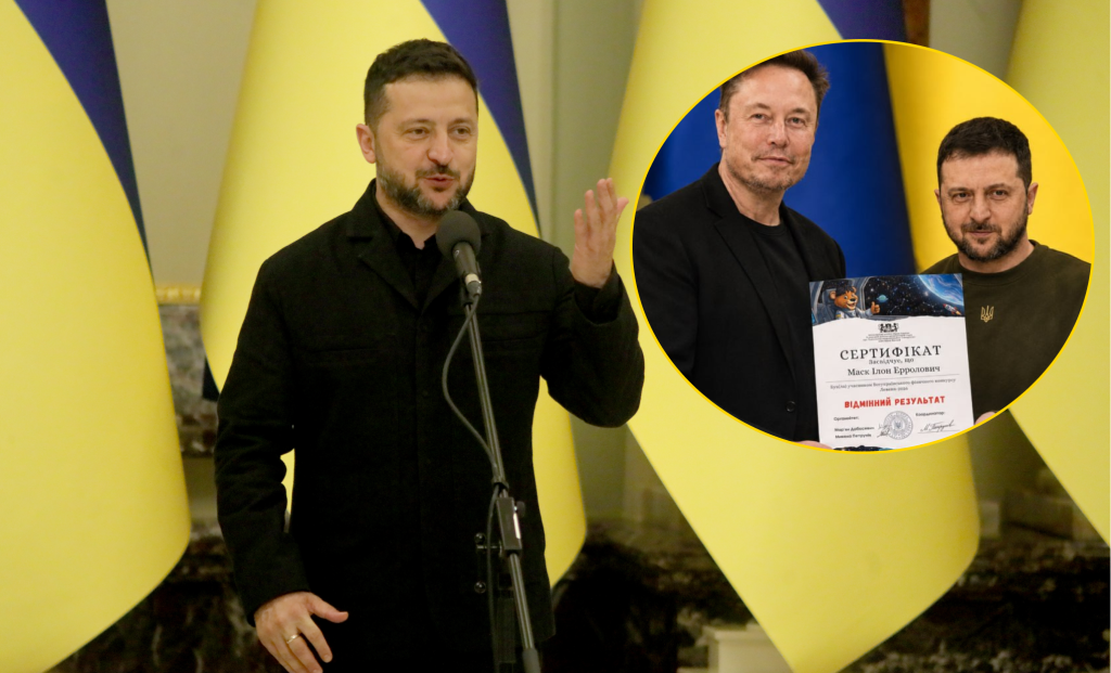 Вручили грамоту та сертифікат "Левеня": нагородження Ілона Маска стало мемом